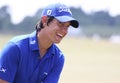 Matteo Manassero at golf French Open 2010 Royalty Free Stock Photo