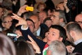 Matteo Renzi national premier last day as Florence Royalty Free Stock Photo