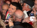 Matteo Renzi national premier, last day as Florence Royalty Free Stock Photo