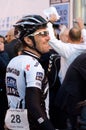 Matteo Tosatto (Team Saxo Bank) Royalty Free Stock Photo