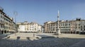 Matteotti Square in Udine Royalty Free Stock Photo