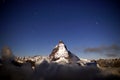 Matterhorn Bathed in Moonlight