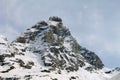 Matterhorn Monte Cervino from italian side Royalty Free Stock Photo