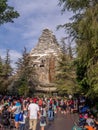 Matterhorn mountain ride at the Disneyland