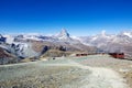 Matterhorn mountain view in Zermatt, Switzerland