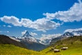 Matterhorn peak, Switzerland Royalty Free Stock Photo