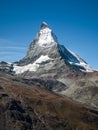 Matterhorn seen from the Swiss side