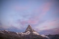 Matterhorn sunrise Royalty Free Stock Photo