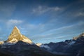 Matterhorn sunrise Royalty Free Stock Photo