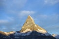 Matterhorn sunrise Royalty Free Stock Photo