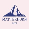 Matterhorn, Swiss Alps Royalty Free Stock Photo