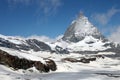 Matterhorn from Trockener Steg Royalty Free Stock Photo