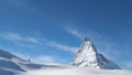 The Matterhorn in Zermatt, Switzerland. Royalty Free Stock Photo
