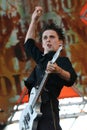 Matthew Bellamy of Muse during the concert Royalty Free Stock Photo