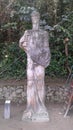 Matthew Evangelist Statue in Catacumba Park Lagoa Rodrigo de Freitas Rio de Janeiro Brazil.