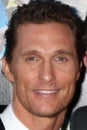 Matthew McConaughey arrives at the Royalty Free Stock Photo