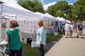 Arts and Crafts for Sale at a Community Festival Royalty Free Stock Photo