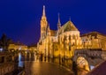 Matthias Church and Fisherman Bastion in Budapest Hungary Royalty Free Stock Photo