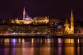 Matthias Church and Fisherman Bastion in Budapest Hungary Royalty Free Stock Photo