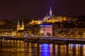 Matthias Church and Fisherman Bastion in Budapest Hungary Royalty Free Stock Photo