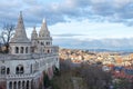 Matthias Church and Fisherman Bastion on Castle Hill in Budapest, Hungary Royalty Free Stock Photo