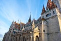 Matthias Church and Fisherman Bastion on Castle Hill in Budapest, Hungary Royalty Free Stock Photo