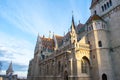 Matthias Church and Fisherman Bastion on Castle Hill in Budapest, Hungary Royalty Free Stock Photo