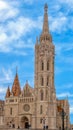 Matthias church, a Roman Catholic Church located in Budapest, Hungary