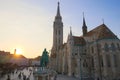 Matthias Church with Saint Stephen statue, Budapest