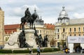 Matthias Corvinus Monument - Cluj-Napoca - Romania Royalty Free Stock Photo