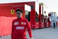 Mattia Binotto Ferrari Team boss portrait Royalty Free Stock Photo