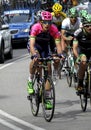 Mattia Cattaneo of Lampre-Merida Team Royalty Free Stock Photo