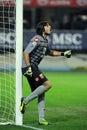 Mattia Perin during the match