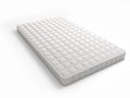 Mattress isolated on white Royalty Free Stock Photo