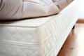 Mattress and pillow Royalty Free Stock Photo