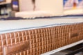 Mattress texture tissue jacquard