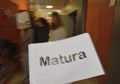 matura or maturity test at school
