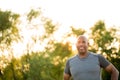 Portrait of a fit mature African American man