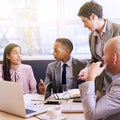 Mature businesswoman conducting a presentation in modern board room Royalty Free Stock Photo