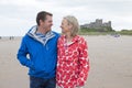 Mature Couple At The Beach