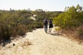 Mature Couple Hiking Outdoors In Countryside Together Royalty Free Stock Photo