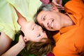 Mature couple in love Royalty Free Stock Photo