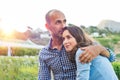 Mature couple in love Royalty Free Stock Photo