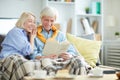 Mature Couple Reading Book Royalty Free Stock Photo