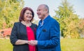 Mature couple, relationship concept Royalty Free Stock Photo