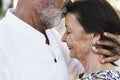 Mature couple still in love Royalty Free Stock Photo