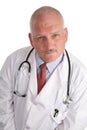 Mature Doctor - Serious Royalty Free Stock Photo