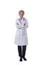 Mature female asian doctor Royalty Free Stock Photo