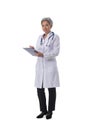 Mature female asian doctor Royalty Free Stock Photo