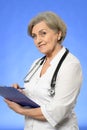 Mature female doctor Royalty Free Stock Photo